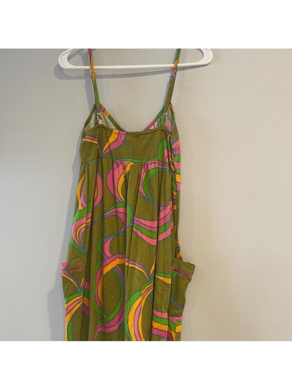 NWT Colorful Strappy Mini Dress Size Small - Picture 4 of 4